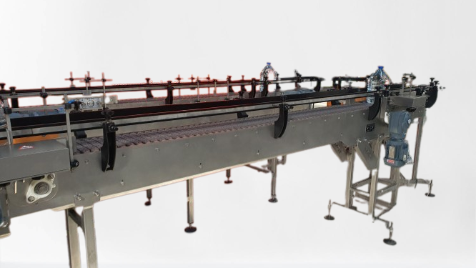 Ligne de conditionnement de bouteilles d’eau